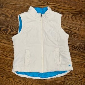 Aeropostale White Outerwear Vest XL